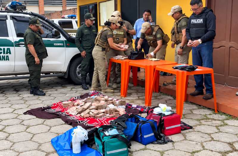 Bs 3,5 millones y US$ 10 mil salieron de la casa de Mariaca en ambulancia