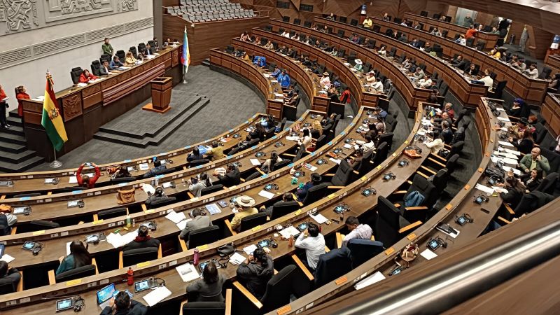 Con quórum reglamentario, la ALP inicia sesión clave tras la aprehensión de Mariaca
