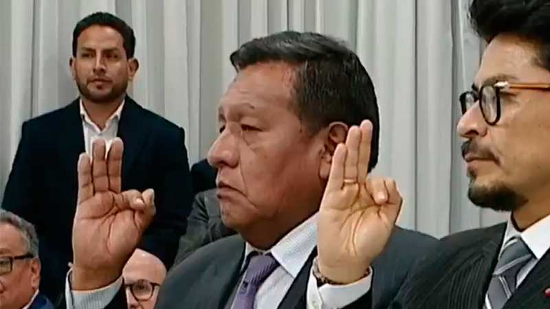Enroque institucional ubica a Aramayo en Presidencia y a Huanca en Relaciones Exteriores