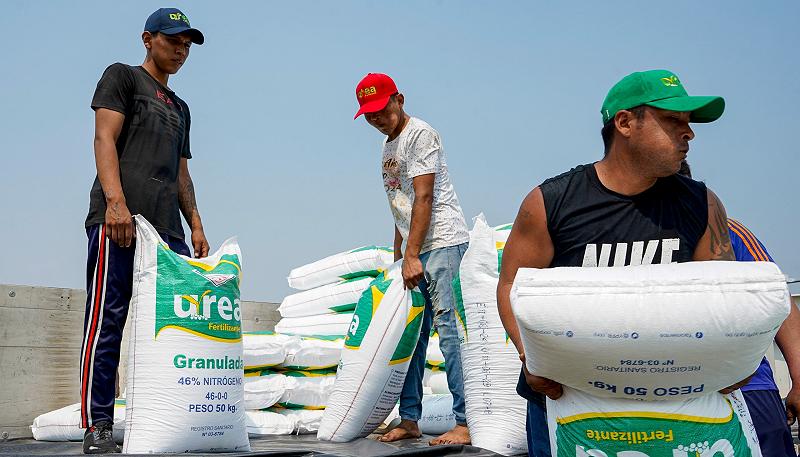 YPFB vende 40.515 t de urea en el mercado interno, Santa Cruz es el mayor consumidor