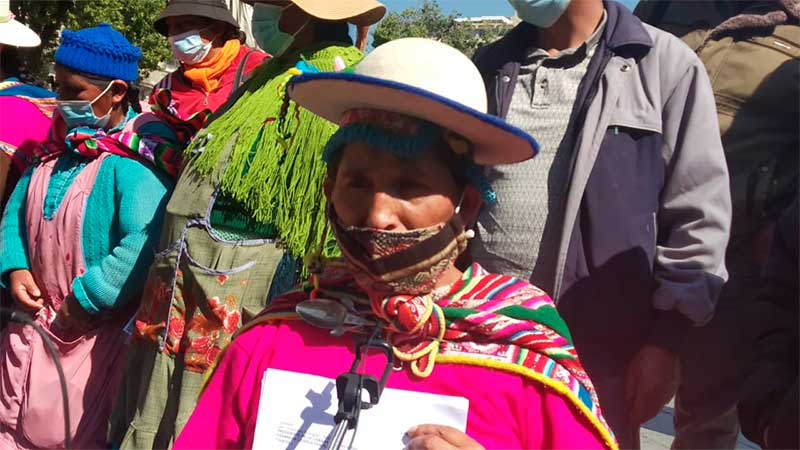 Lidia Patty con orden de aprehensión y alerta migratoria dice que es perseguida política