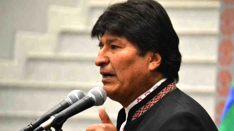 Gobierno eleva a Evo Morales a la categoría de amenaza delictiva transnacional