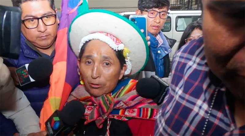 Lidia Patty aprehendida: La acusan de recibir dinero del Fondo Indígena en su cuenta