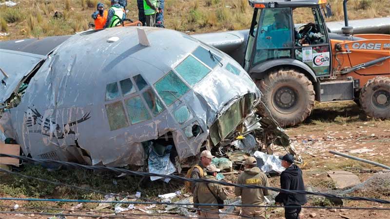 La FAB garantiza pagos por daños mientras se evaporan detalles de su carga