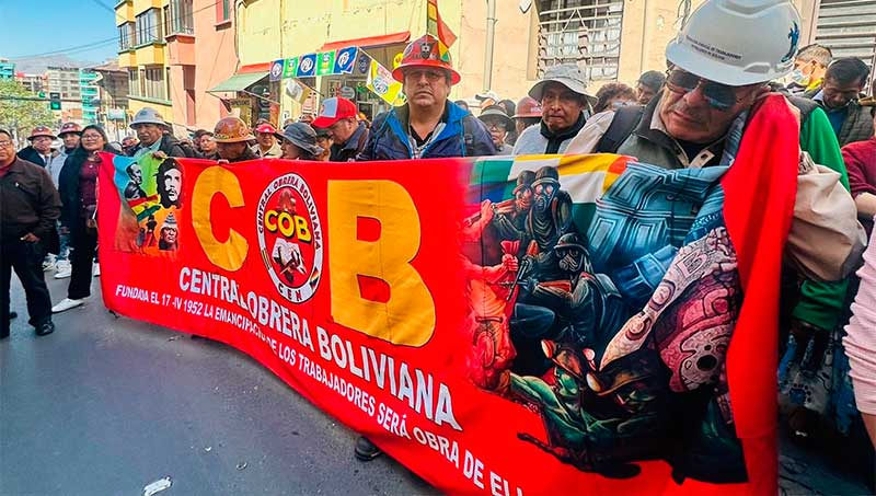 Resolución de la COB ordena abrir corredores humanitarios y condiciona el diálogo